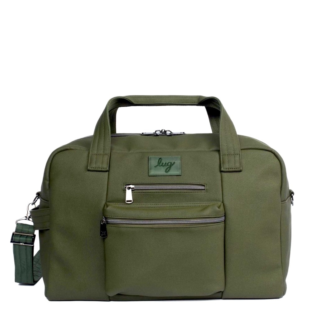 ✈️✈️  Lug Charger Matte Luxe Vegan Leather Bag - Touch feel tactile - Picture 4 of 15